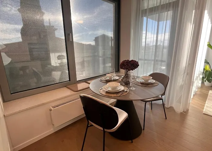 아파트 Vapartment Eurovea 2 Bratislava, Private Parking