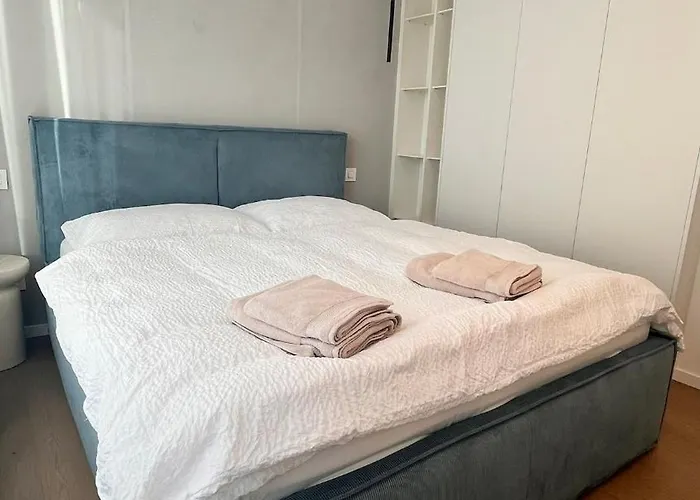 アパート Vapartment Eurovea 2 Bratislava, Private Parking